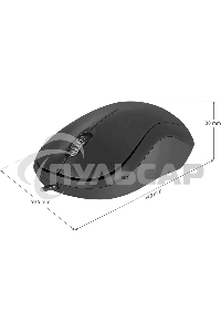 Мышь проводная Defender Patch MS-759 черный, 1000 dpi, USB, кнопки - 3