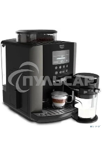 Кофемашина Krups Arabica Latte EA819E10 1450Вт черный/коричневый