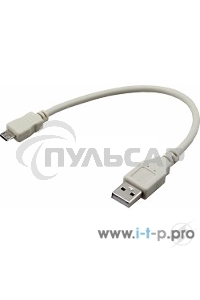 Кабель Rexant (18-1162) Шнур micro USB (male) - USB-A (male) 0.2M
