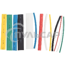 Термоусаживаемые трубки MULTICOLOR 2:1 (Набор 13 шт.) Rexant