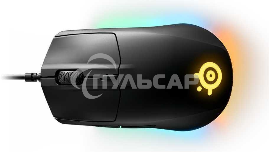 Мышь проводная SteelSeries Rival 3 черный, 8500 dpi, USB, кнопки - 6