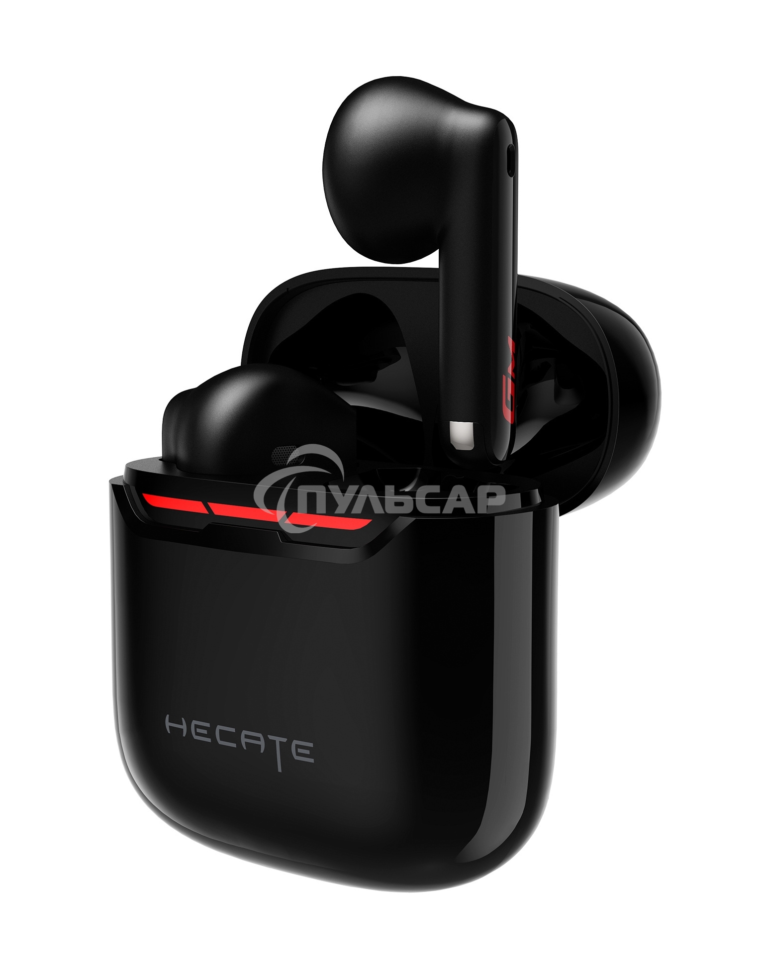 Наушники с микрофоном Edifier Hecate GM3 Plus черный вкладыши BT оголовье