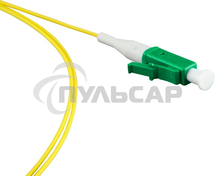 Пигтейл Hyperline FPT-B9-9-LC/UR-1M-LSZH-YL (FPT9-9-LC-UPC-1M) Пигтейл SM 9/125 (OS2), LC/UPC, 1 м, LSZH