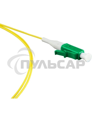 Пигтейл Hyperline FPT-B9-9-LC/UR-1M-LSZH-YL (FPT9-9-LC-UPC-1M) Пигтейл SM 9/125 (OS2), LC/UPC, 1 м, LSZH