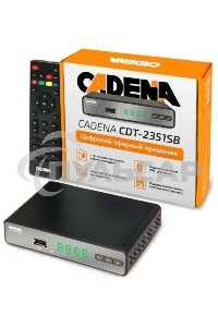 Приемник цифровой эфирный Cadena CDT-2351SB
