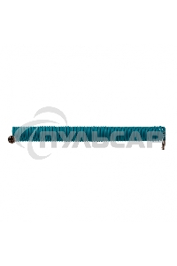 Полиуретановый спиральный шланг профессиональный BASF, 10 м, с быстросъемными соединениями Stels