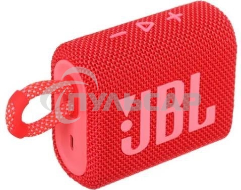 Портативная акустика JBL GO 3, красный