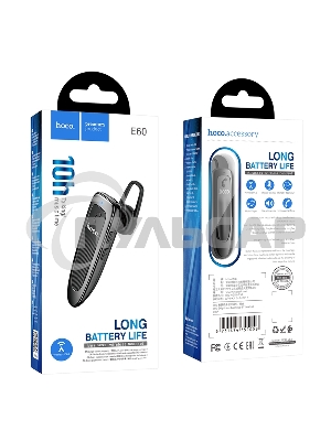 Беспроводная гарнитура HOCO E60, черный