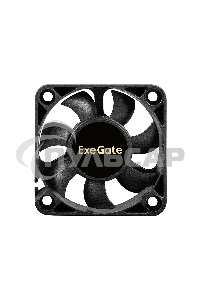 Вентилятор для корпуса ExeGate ExtraSilent ES05010S3P черный, 50 мм, 5000 об/мин, 28 дБ, 3 pin