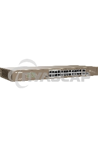 Коммутатор IP-COM F1126P-24-250W PoE неуправляемый 26-Ports 10/100 Mbps Base-TX + 1-Port 1000 Base-X SFP / 24-Ports PoE (PoE бюджет 230W)