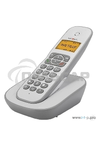 Радиотелефон teXet TX-D4505A Dect белый-серый