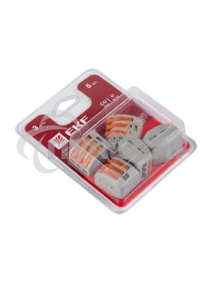 Клемма СМК 222-413 (блист.5шт) EKF plc-smk-413b
