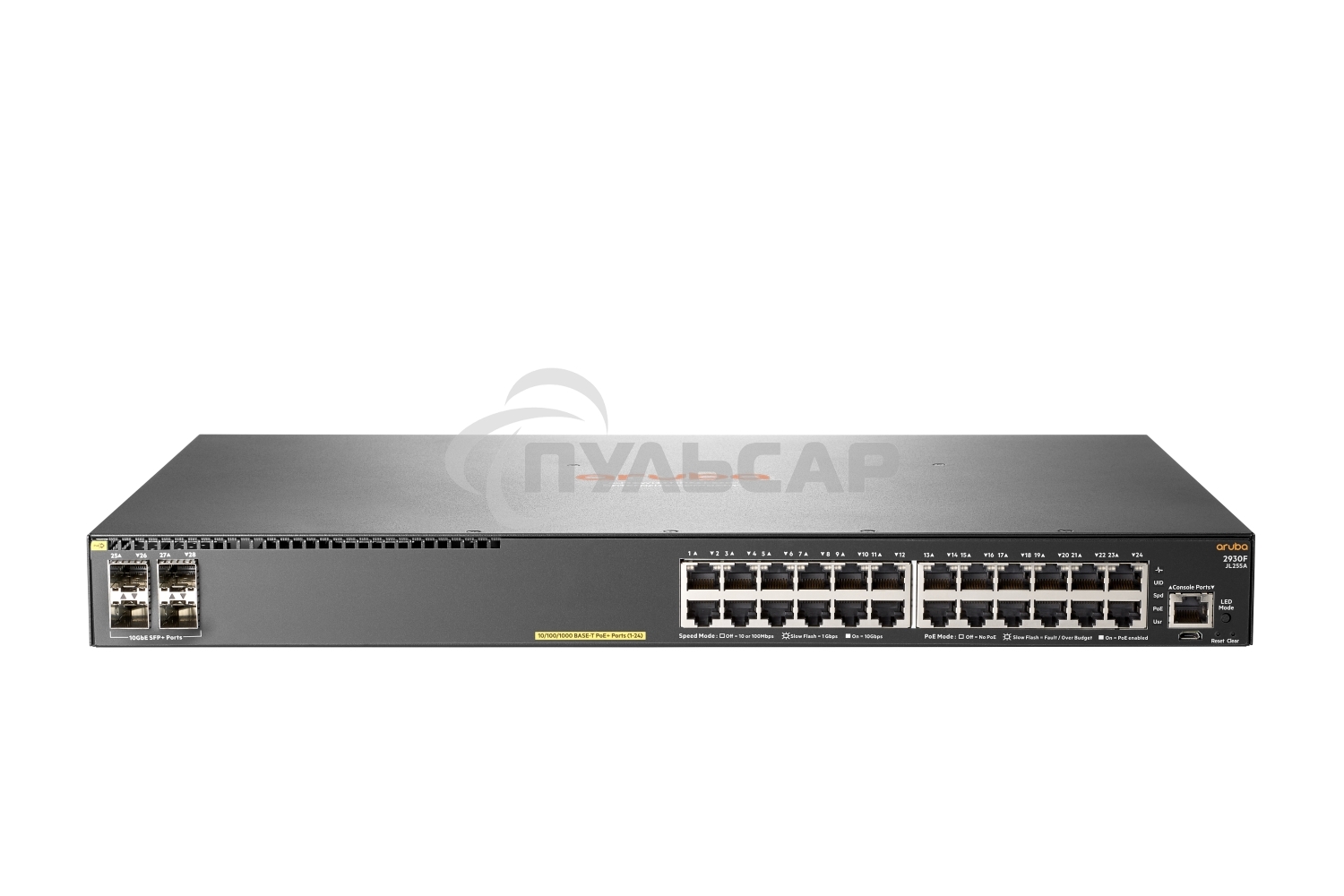 Коммутатор HP Aruba 2930F 24G PoE+ 4SFP+ Swch