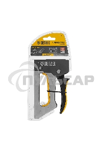 Степлер металлический, скобы в комплекте, 2К рукоятка, тип 53, 6-10 мм Denzel