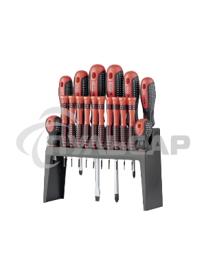 Набор отверток Matrix fusion на подвесной полке 18шт crv