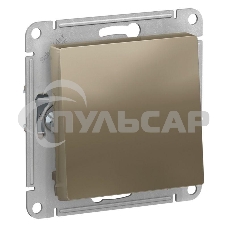 Механизм переключателя 1-кл. ATLAS DESIGN (сх.6) 10АХ шампань SchE ATN000561