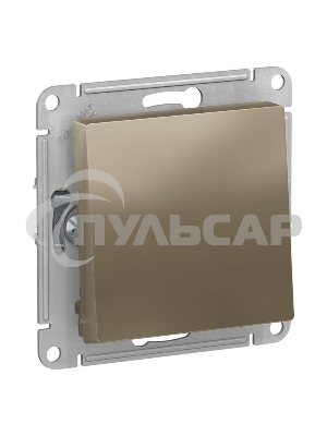 Механизм переключателя 1-кл. ATLAS DESIGN (сх.6) 10АХ шампань SchE ATN000561