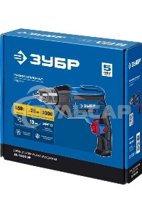 Дрель ударная Зубр ЗД-П550 ЭР 550Вт ключевой реверс