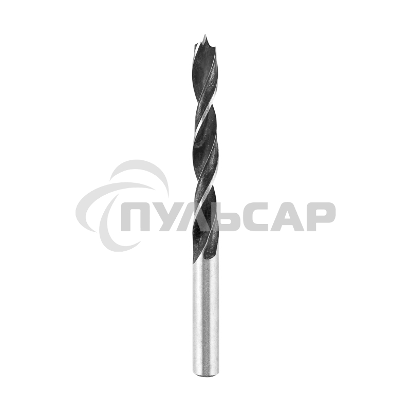 Сверло по дереву KRANZ 9х125 мм, цилиндрический хвостовик