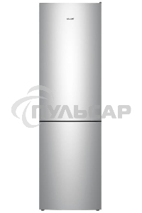 Холодильник Atlant XM-4624-181 серебристый двухкамерный 228/119л морозилка снизу