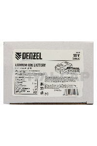 Батарея аккумуляторная B-18-2.0, Li-Ion, 18 В, 2,0 А·ч Denzel