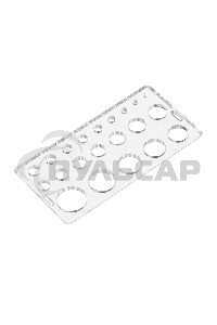 Набор сверл Matrix комб.,мет.1-6,5мм,бет.4-8мм,дер.4-10мм,перк, бит.20шт,адап,гол.2шт,зенк,50пр.