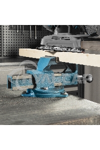 Тиски Россия слесарные,100 мм,поворотные 18663