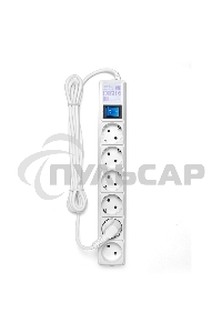 Фильтр-удлинитель PowerCube (SPG(5+1)-16B-3M) 6 розеток, 3м,16А/3,5кВт, белый