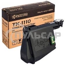 Картридж лазерный Kyocera TK-1110 (1T02M50NX0/1T02M50NX1) черный для FS-1040/FS-1060DN/FS-1020MFP/FS-1025MFP/FS-1120MFP/FS-1125MFP 2500 стр.