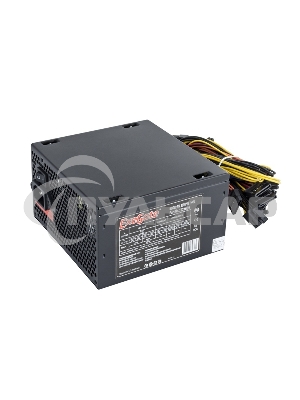 Блок питания ExeGate 600NPXE (EX221639RUS-PC), 600Вт, 120мм, черный