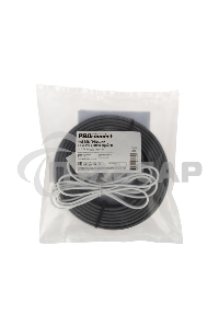 Кабель греющий саморегулирующийся Proconnect 16 Вт/м, на трубу, 4 м/64 Вт