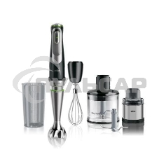Блендер погружной Braun MQ9138XI, 1200Вт, черный Блендер погружной Braun MQ9138XI, 1200Вт, черный