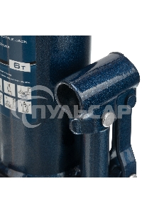 Домкрат гидравлический бутылочный, 6 т, h подъема 207-404 мм, в пласт. кейсе Stels