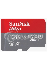 Флеш карта microSD 128Gb SanDisk microSDXC Class 10 Ultra UHS-I A1 140Mb/s