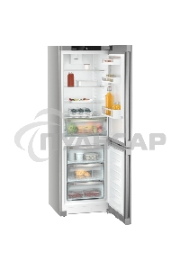 Холодильник Liebherr CNsff 5203-22 001 серебристый двухкамерный 225/94 л морозилка снизу, No Frost