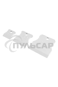 Набор шпателей Sparta 40-60-80 мм, белая резина, 3 шт. Россия