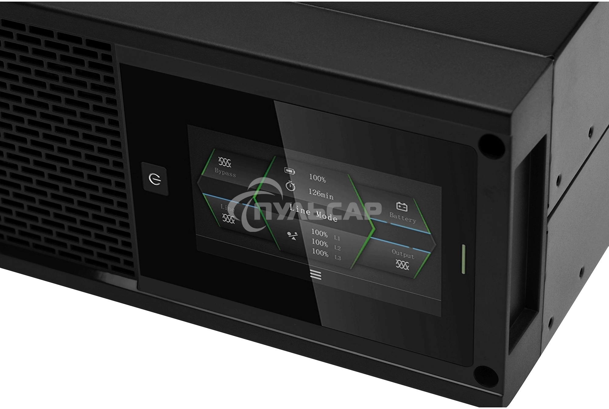 Источник бесперебойного питания Ippon Innova Unity RT 3-3 20K PM 20000Вт 20000ВА черный