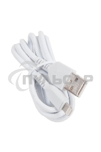 Автомобильное зарядное устройство HOCO z23 grand style dual-port car charger set with lightning cable, белый