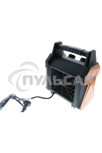 Тепловентилятор Sturm! FH2034CQ, черный/оранжевый, 2000 Вт, 20 м2, термостат