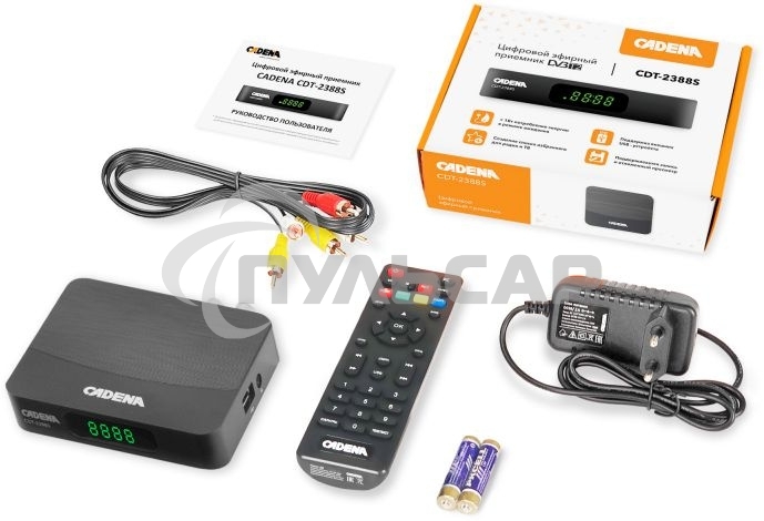 Приемник цифровой эфирный Cadena CDT-2388S