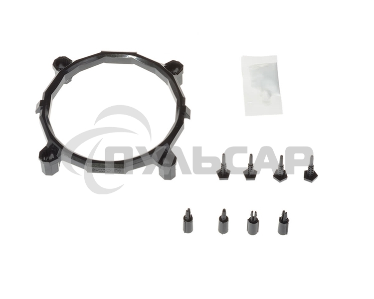 Кулер Cooler ID-Cooling DK-01 черный/серебристый 92мм алюминий 2500rpm 29db 95W 52мм