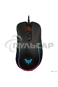 Мышь проводная Crown CMGM-902 черный, 7200 dpi, USB, кнопки - 7