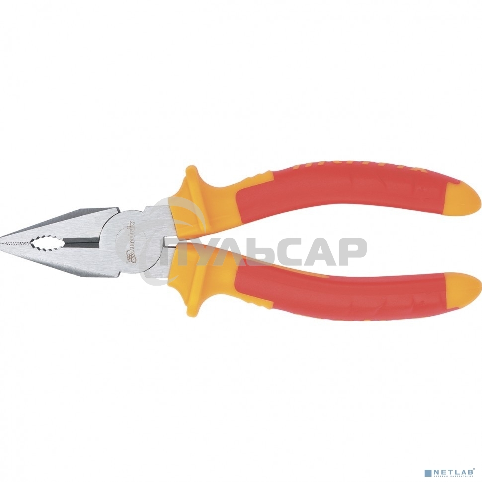 Плоскогубцы Matrix комбинированные insulated 160мм двухкомпонентные рукоятки