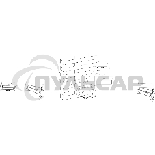 Вытяжка встраиваемая Kuppersberg SlimDual 60 W белый, 60 см, 650 куб. м/ч, 53 дБ