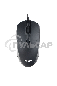 Мышь проводная Гарнизон GM-220XL черный, 1000 dpi, USB, кнопки - 3