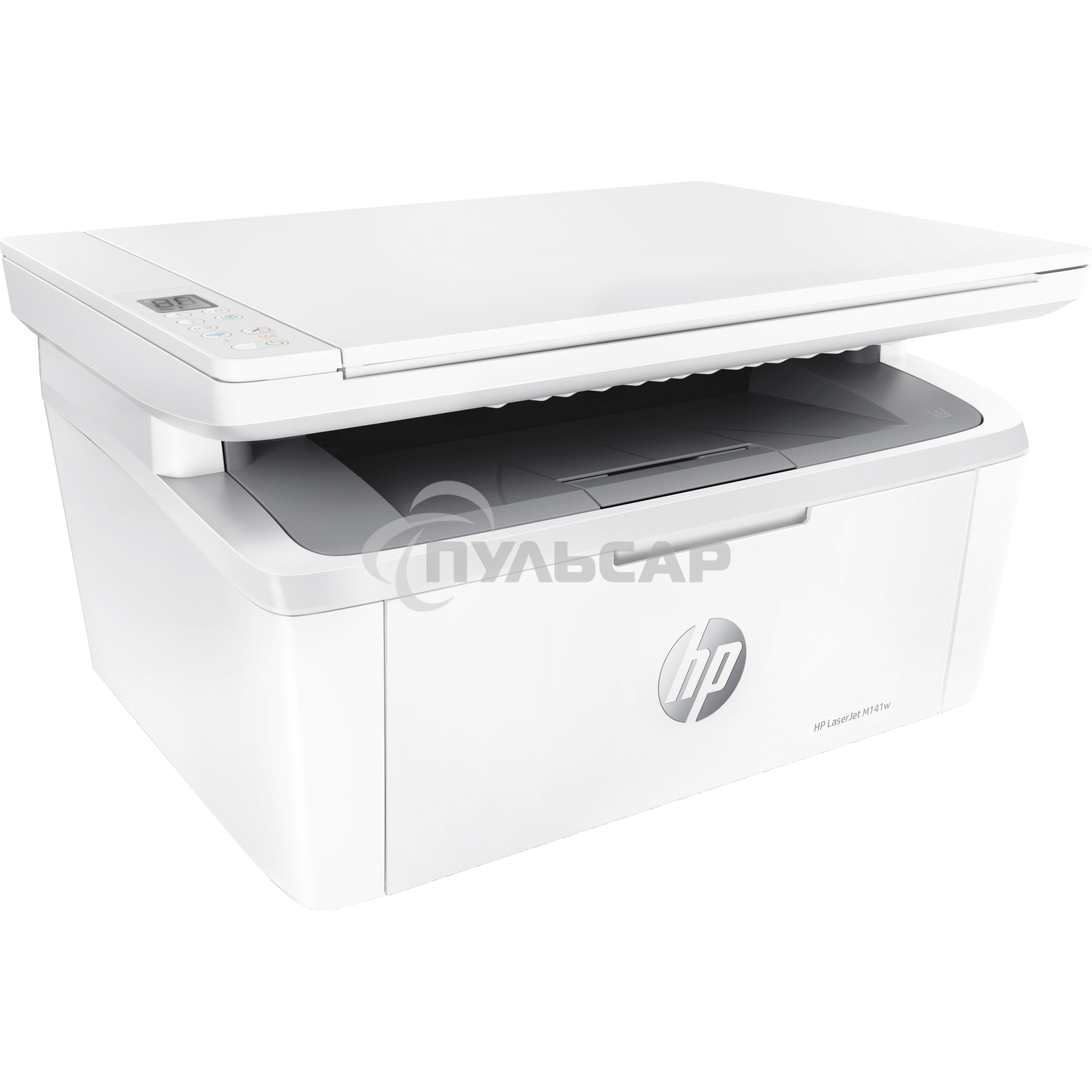 МФУ лазерное HP LaserJet M141w (7MD74A), A4, ч/б, печ. до 20 стр/мин., 600x600dpi, USB, Wi-Fi, Air Print, Mopria