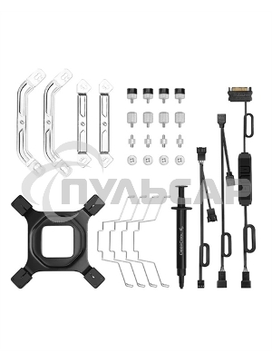 Кулер для процессора DeepCool AS500 PLUS (R-AS500-BKNLMP-G) (4pin, 1155/1200/2011/2066/AM4-FM2, 500-1200об/мин)