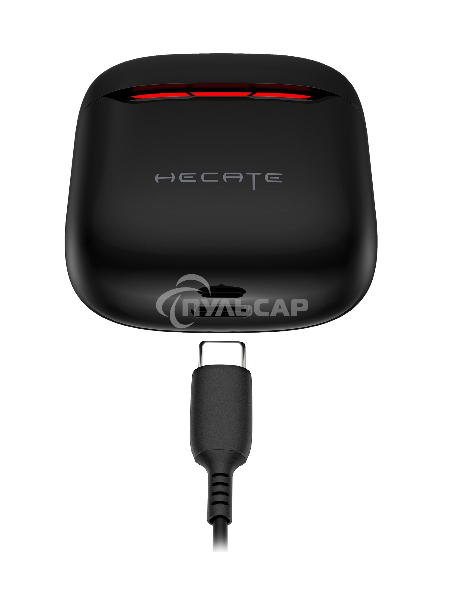 Наушники с микрофоном Edifier Hecate GM3 Plus черный вкладыши BT оголовье
