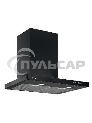 Вытяжка каминная Elikor Квадра 60П-650-К3Д черный, 60 см, 650 куб. м/ч, 56 дБ