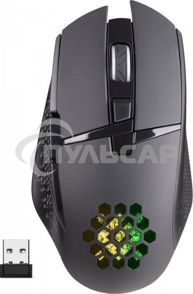 Мышь беспроводная Defender Glory GM-514 черный, 3200 dpi, радиоканал, USB, кнопки - 7